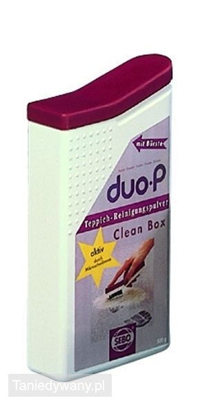 Obrazek SEBO CLEAN BOX (500g proszku ze szczoteczką)