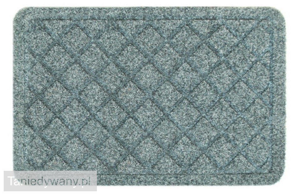 Obrazek Wycieraczka tekstylna Wycieraczka KLIF "Kratka" (Brązowy, Zielony)