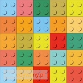 Obrazek Wykładzina  dziecięca  PCV  Exclusive 300 Play Brick Multicolour