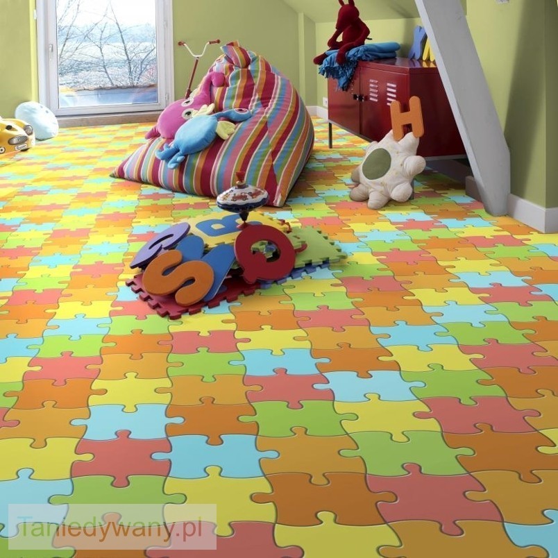 Obrazek Wykładzina  dziecięca  PCV  Exclusive 300 Play Playful Multicolour