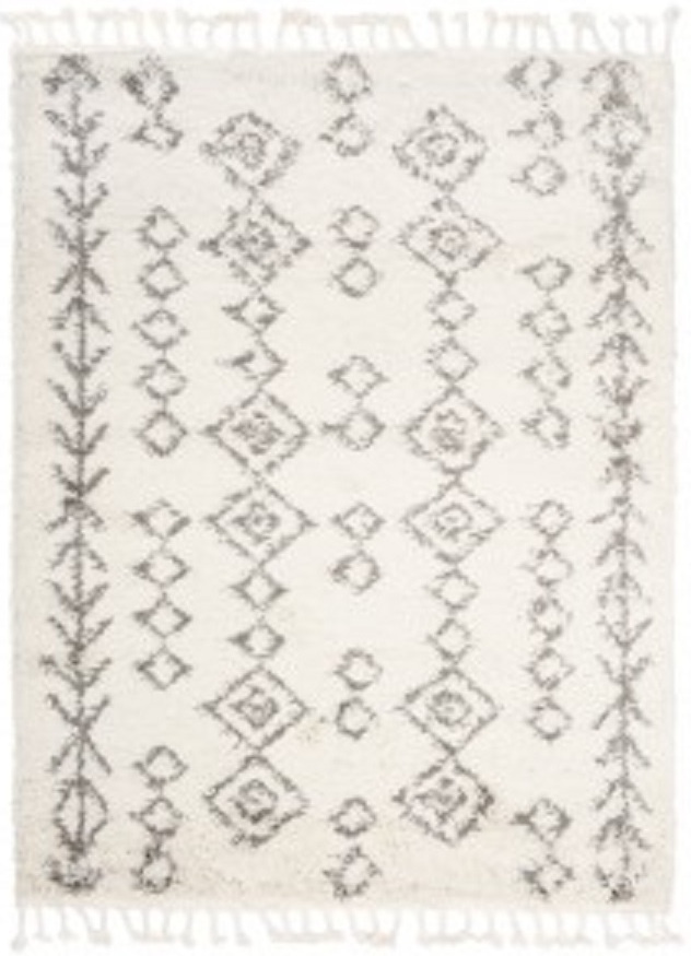 Obrazek BOHO FRINGES  G940A CREAM/DARK GRAY