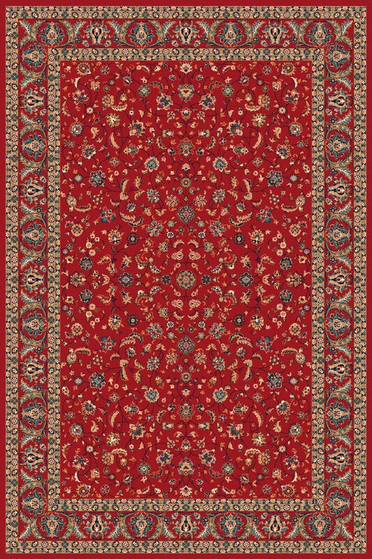 Obrazek Isfahan SANZA Bordo Dark Red