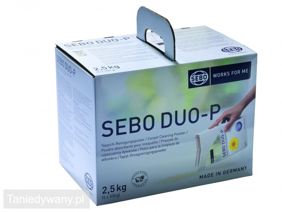Obrazek SEBO Proszek czyszczący DUO-P 2,5kg (0472SE)