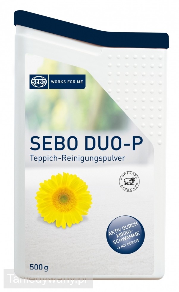 Obrazek SEBO Proszek czyszczący DUO-P + szczotka (0478/0)