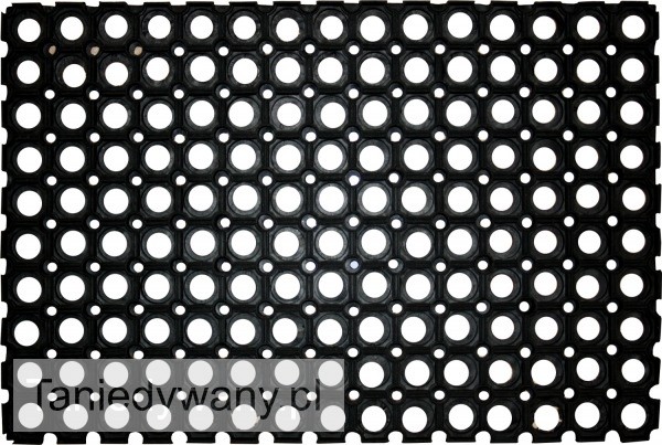 Obrazek gumowa wycieraczka ażurowa Domino